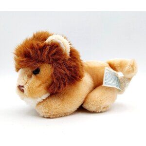 24k Polar Special Effects Lion Plush 1989 Stuffed Animal 6"